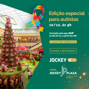 Jockey Plaza Shopping recebe crianças com TEA no Natal dos Brinquedos Clássicos