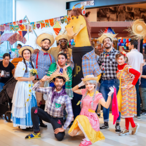 Festa Junina para toda a família no Jockey Plaza Shopping