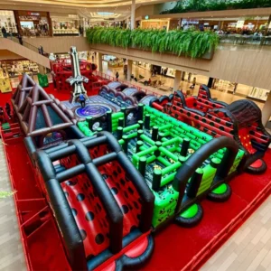 MegaPark Miraculous chega ao Jockey Plaza Shopping com maior circuito inflável indoor da cidade