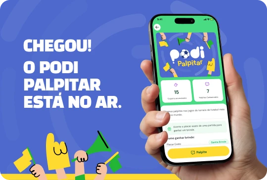 Imagem Podi Palpitar
